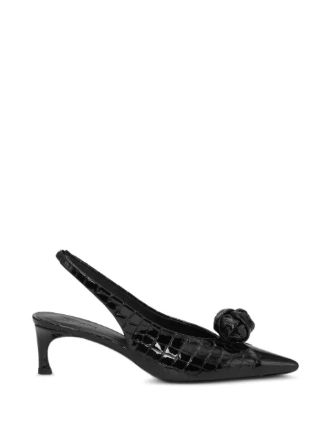 ROTATE BIRGER CHRISTENSEN knot slingback pumps Black 116739100