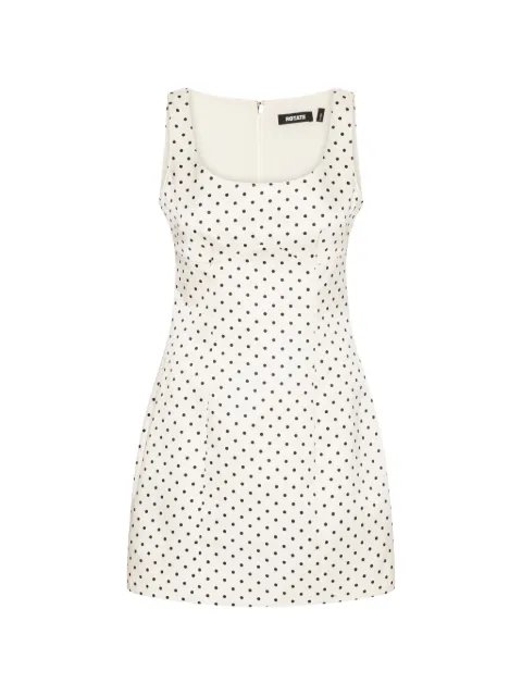 ROTATE BIRGER CHRISTENSEN polka-dot mini dress creme Neutrals 116526803