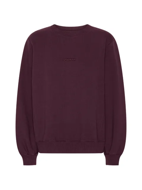 ROTATE BIRGER CHRISTENSEN crewneck embroidered sweatshirt Purple 1163752694