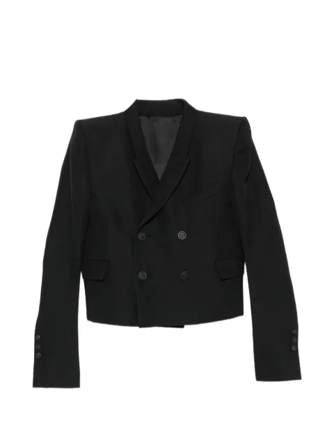 Rick Owens double-breasted blazer Black RL02C7734TWM