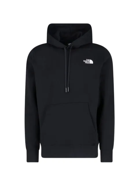 The North Face logo-embroidered hoodie Black NF0A8G9X