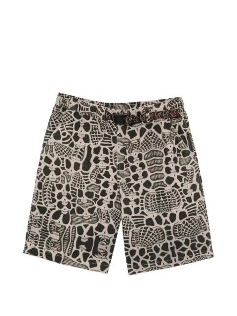 Brain Dead Skull Climber shorts Neutrals BDP26B17004975