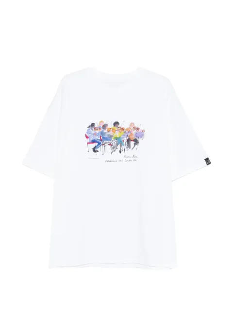 Martine Rose graphic short-sleeve T-shirt White 621JE06000O