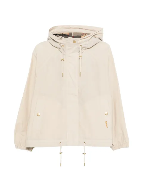 Barbour zip-up hooded jacket Neutrals LSP0306