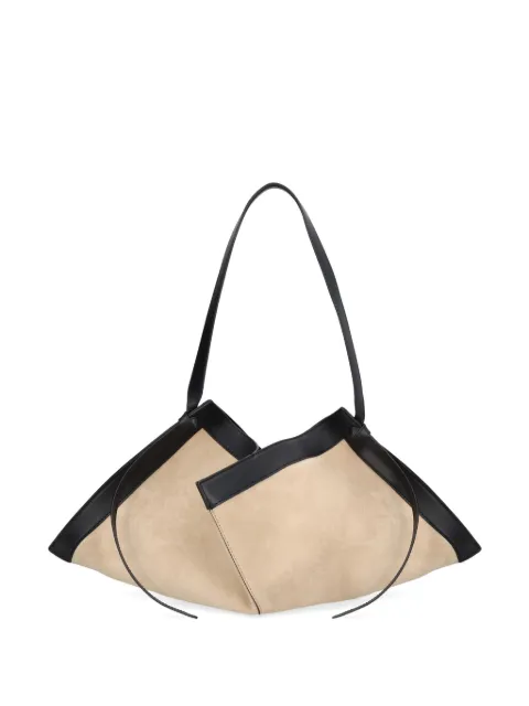 Yuzefi Wonton suede shoulder bag Neutrals WONTONSUEDESAND