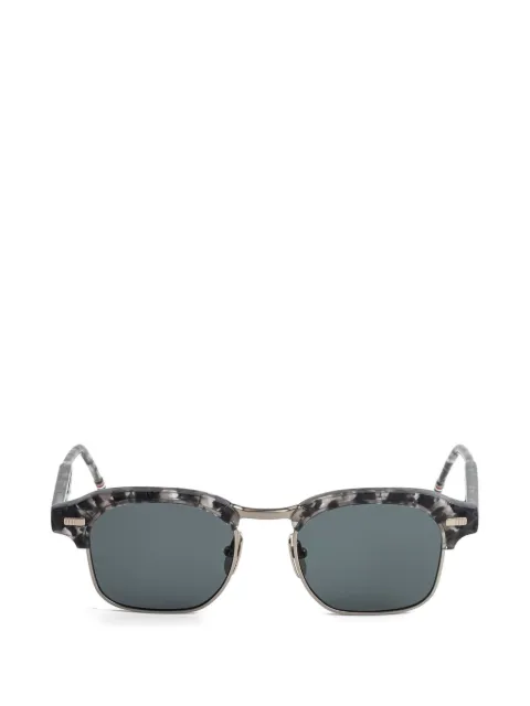 Thom Browne Eyewear tortoiseshell-pattern sunglasses Grey UES955A