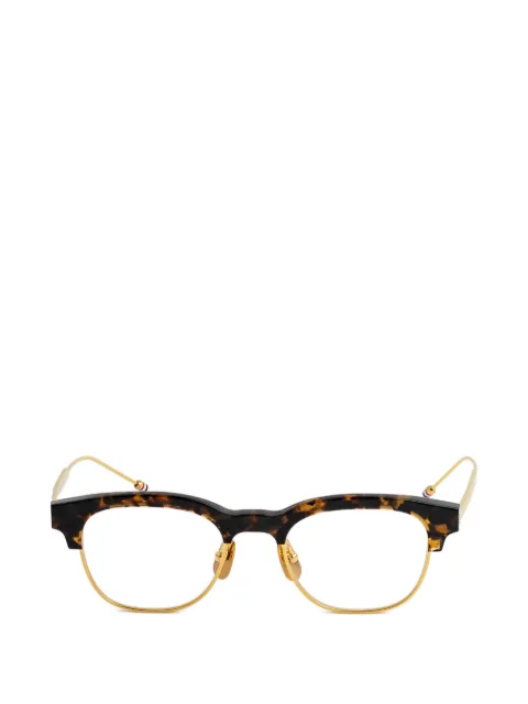 Thom Browne Eyewear tortoiseshell-pattern glasses Brown UEO953A