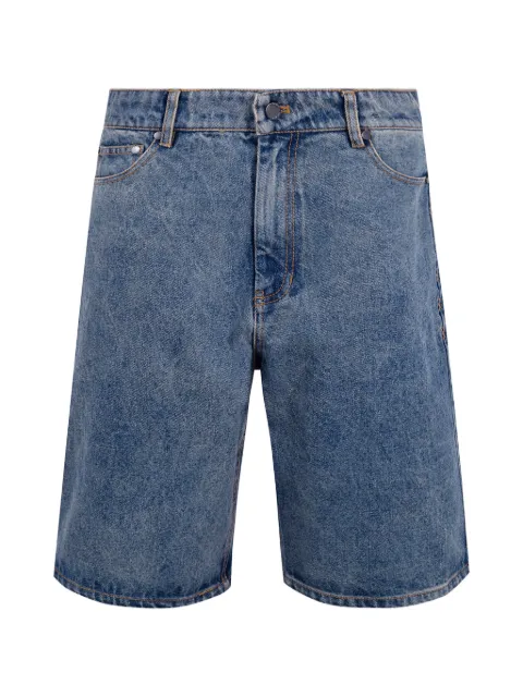 Daily Paper acid-wash denim shorts Blue 2610029