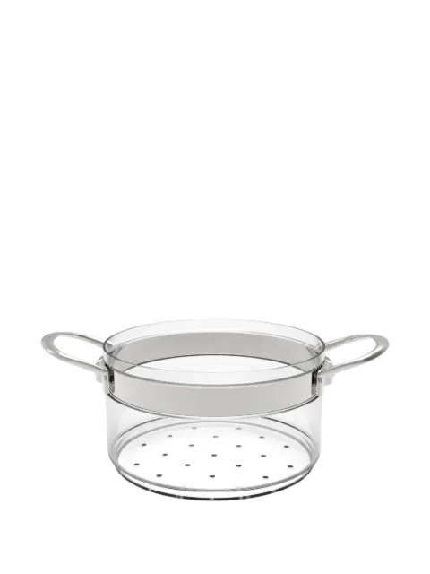 Trebonn Belissam glass steamer (20cm) White MC60060