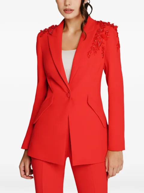 IMROSKA SKA 5 embellished blazer Red IMROSKALOVEBLAZER5
