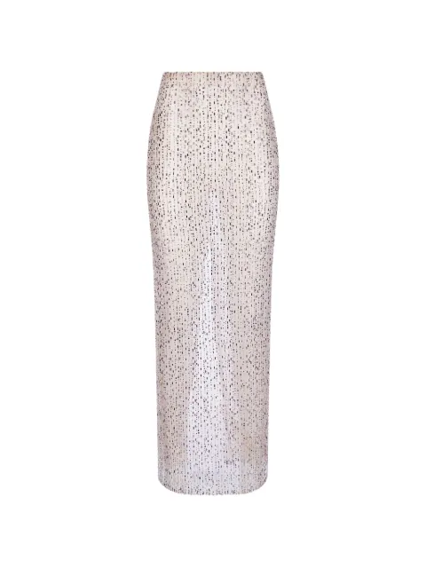 IMROSKA embellished maxi skirt Neutrals BANANAPEACHSKIRTMULTI