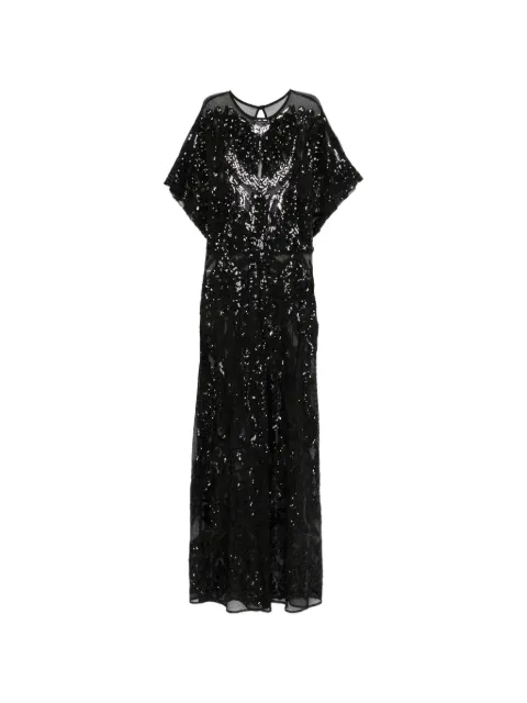 Norma Kamali round-neck jumpsuit Black ST425JENS69001