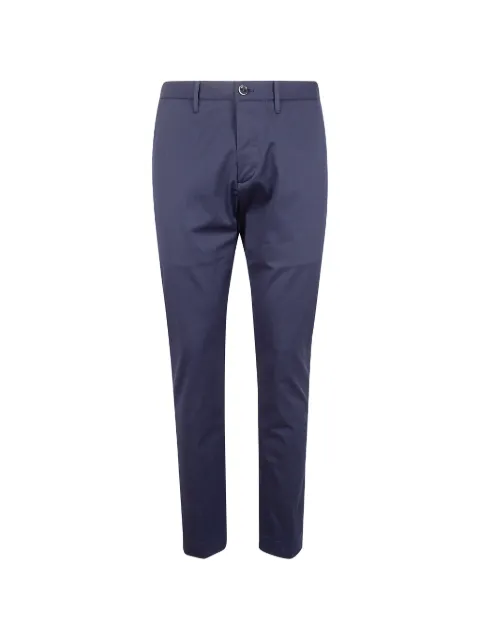 Nine In The Morning logo-patch trousers Blue ES187P01