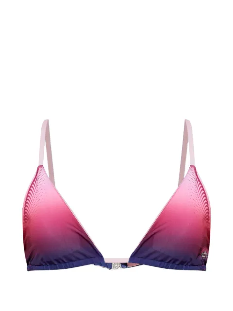 Casablanca gradient-effect bikini top Pink WSS26SWM08201
