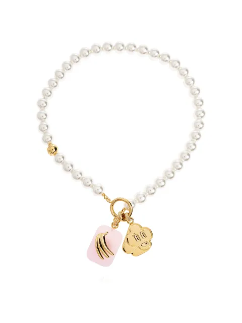 Casablanca icon pearl necklace Gold ASS26JW39501