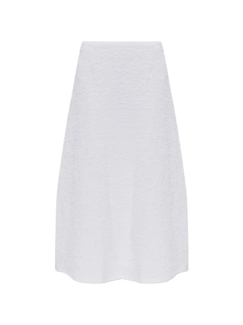 SAMSOE SAMSOE Sadaidy textured midi skirt White F26100063