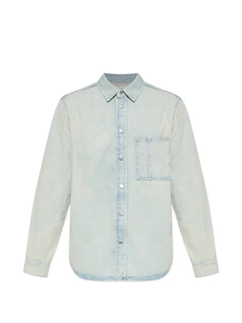 SAMSOE SAMSOE Sadamon pocket buttoned shirt Blue M26100006
