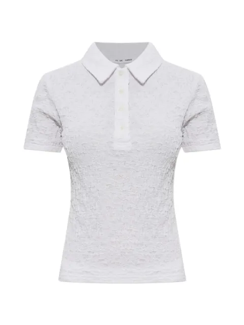SAMSOE SAMSOE Sadaisy collared polo top White F26100061