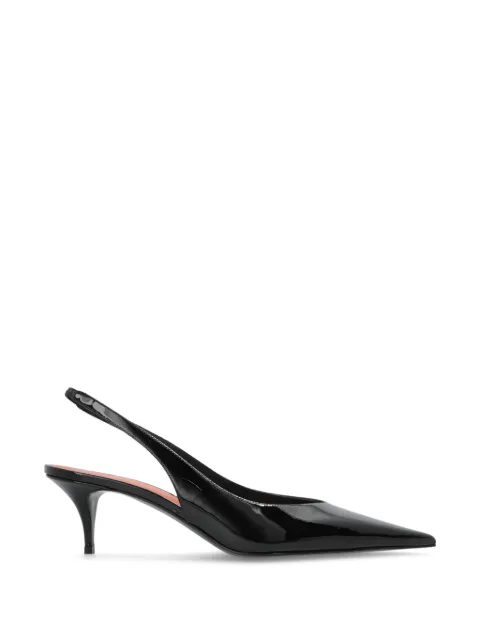 Amina Muaddi Anok slingback pumps Black ANOKSLING55