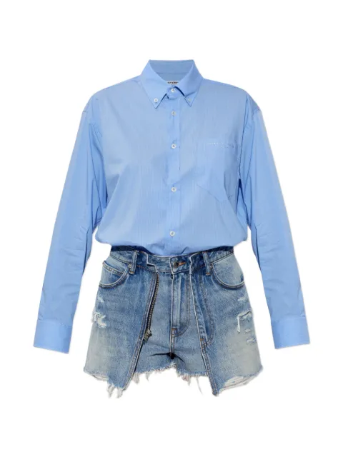 Alexander Wang prestyled skort romper Blue 4DC2266100