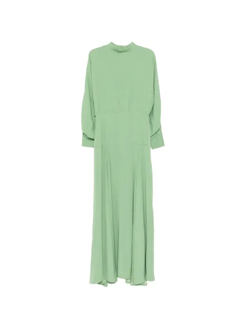 BLAKLACE long-sleeve dress Green BLKAN00079
