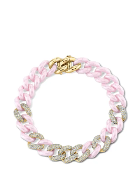 SHAY pink diamond bracelet Gold SB324YGPNKCERDIA