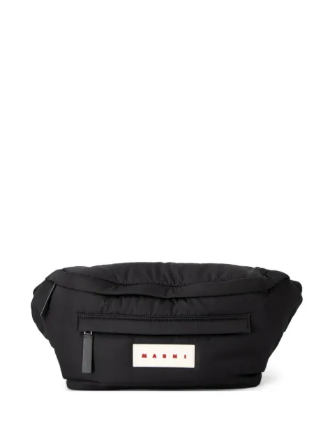 Marni zip belt bag Black MUMQ0021U0P8068