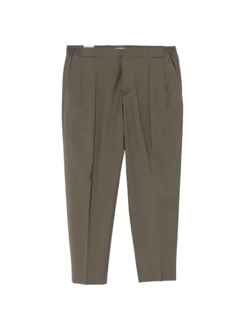 Briglia 1949 Portobellos pleated trousers Green PORTOBELLO300108