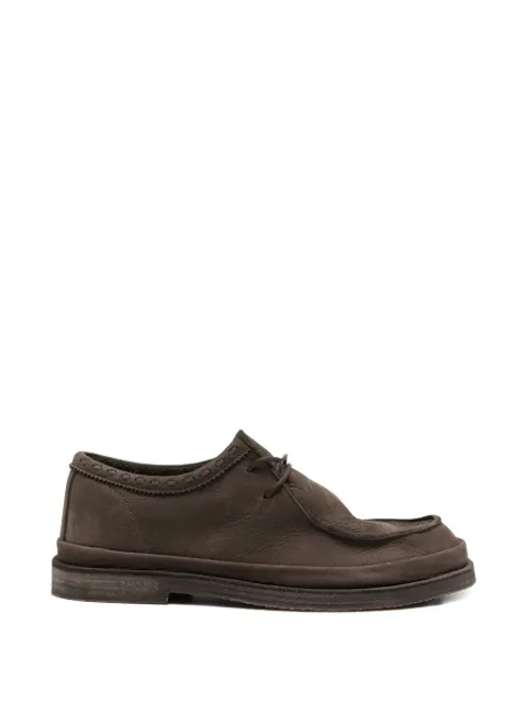 Pantanetti lace-up leather Derby shoes Brown 19550C