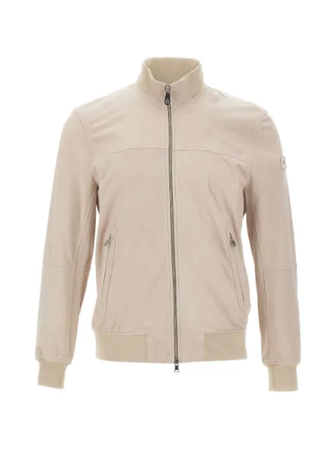 Peuterey ribbed suede jacket Neutrals PEU574399012407