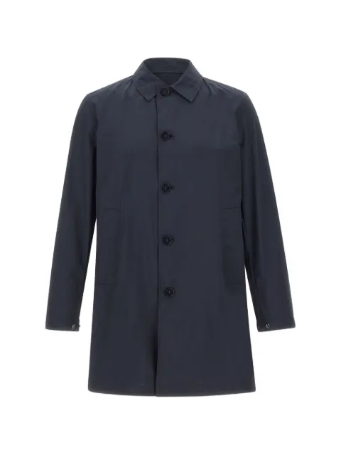 Woolrich button front coat Blue CFWOOU2140MRUT3128