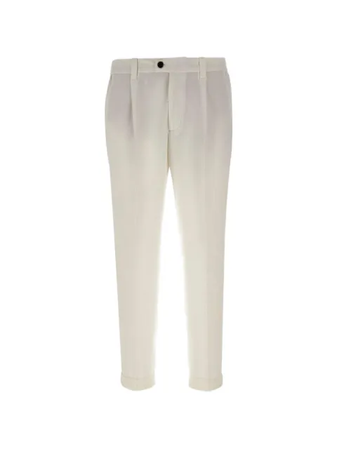 DEVORE pleated cuff trousers Neutrals DVR47CM60560106