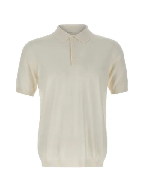 Kangra ribbed polo shirt Neutrals 300426025