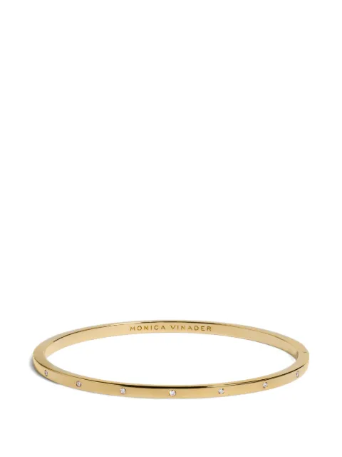 Monica Vinader Essential diamond bracelet Gold GPBLESSBLGD