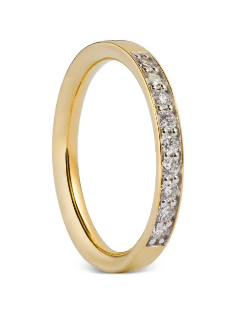 Monica Vinader Essential diamond ring Gold GPRGESSRLGD