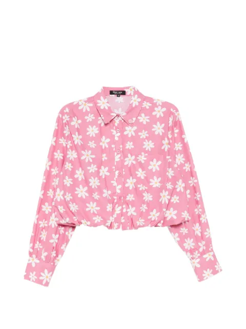 BLAKLACE floral printed blouse Pink BLKAN00087