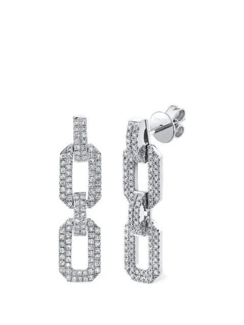 SHAY diamond earrings Silver SE420
