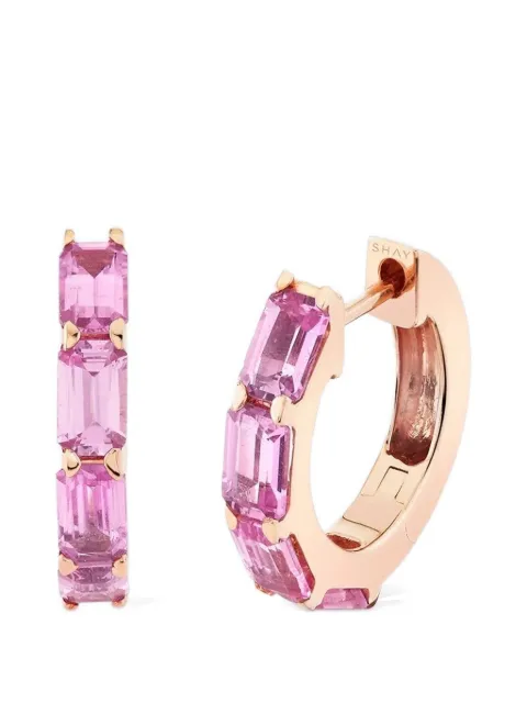 SHAY sapphire earrings Pink SME3