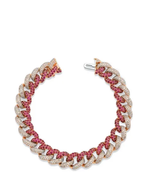 SHAY ruby and diamond bracelet Pink SB315