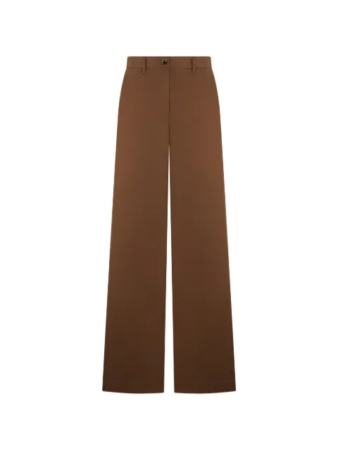 Nine In The Morning buttoned trousers Brown NAC150P22