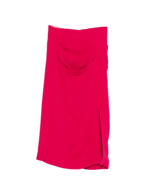 Valentino Garavani zip-fastening midi skirt Pink BRAEY6A8F