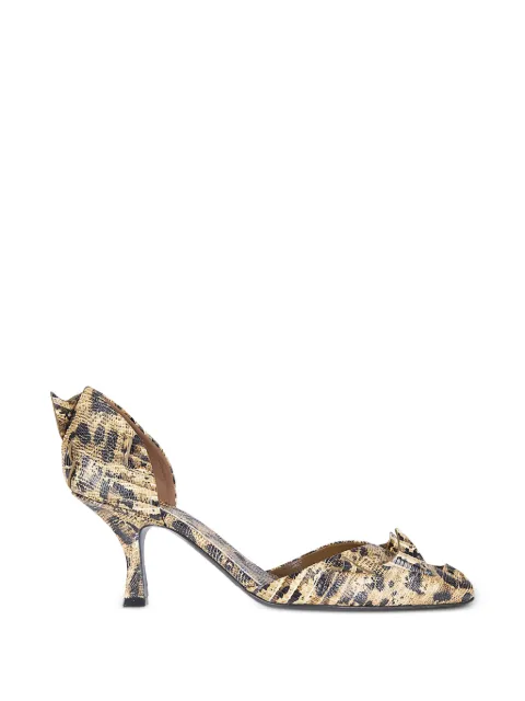 The Erose Yayoi leopard-print pumps Neutrals ER04FTWSHO
