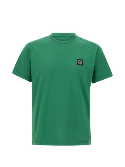 Stone Island 2100027 60/2 cotton jersey T-shirt Green L1S152100027S0013