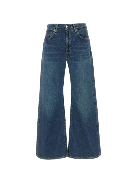 Levi's Carve five-pocket flared jeans Blue 001LADROP30