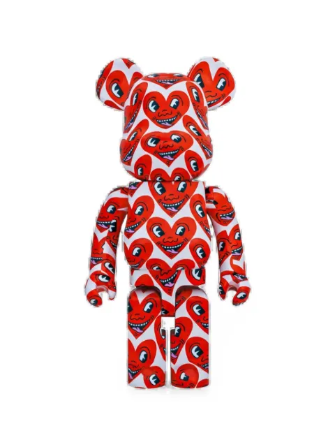 BearBrick x Keith Haring 6th Ver. figurine Red MEDI3064