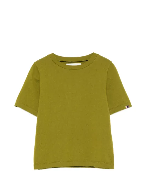 extreme cashmere Tina crew-neck T-shirt Green NO267