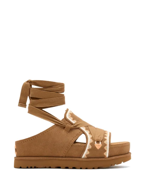 UGG Goldenstar Hi Artistitch sandals Brown 1175133