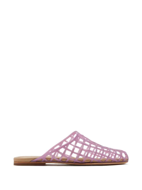 Vince Barcelona mules White J4972S1