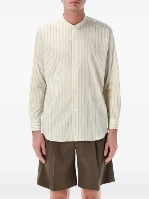 Auralee striped shirt Neutrals A26SS02CSIVORYSTRI