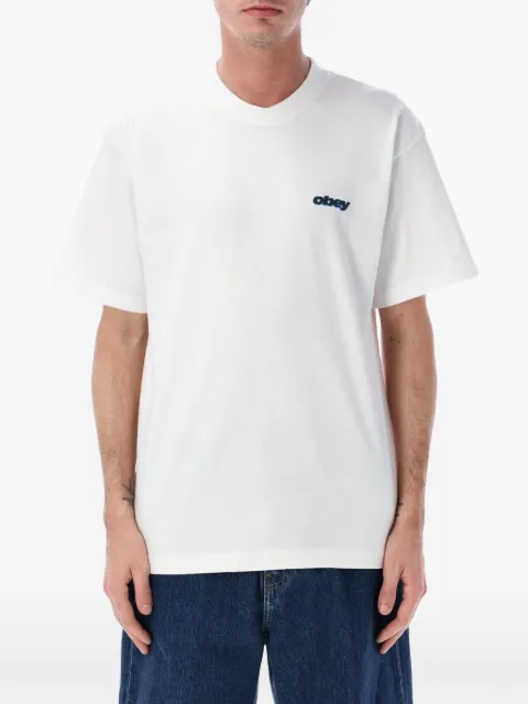 Obey Lips T-shirt White 168024359WHITE